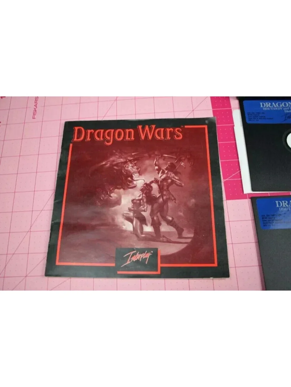 VINTAGE 1989 DRAGON WARS IBM PC GAME INTERPLAY IBM/TANDY 5.25